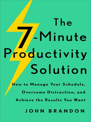 cover image of The 7-Minute Productivity Solution